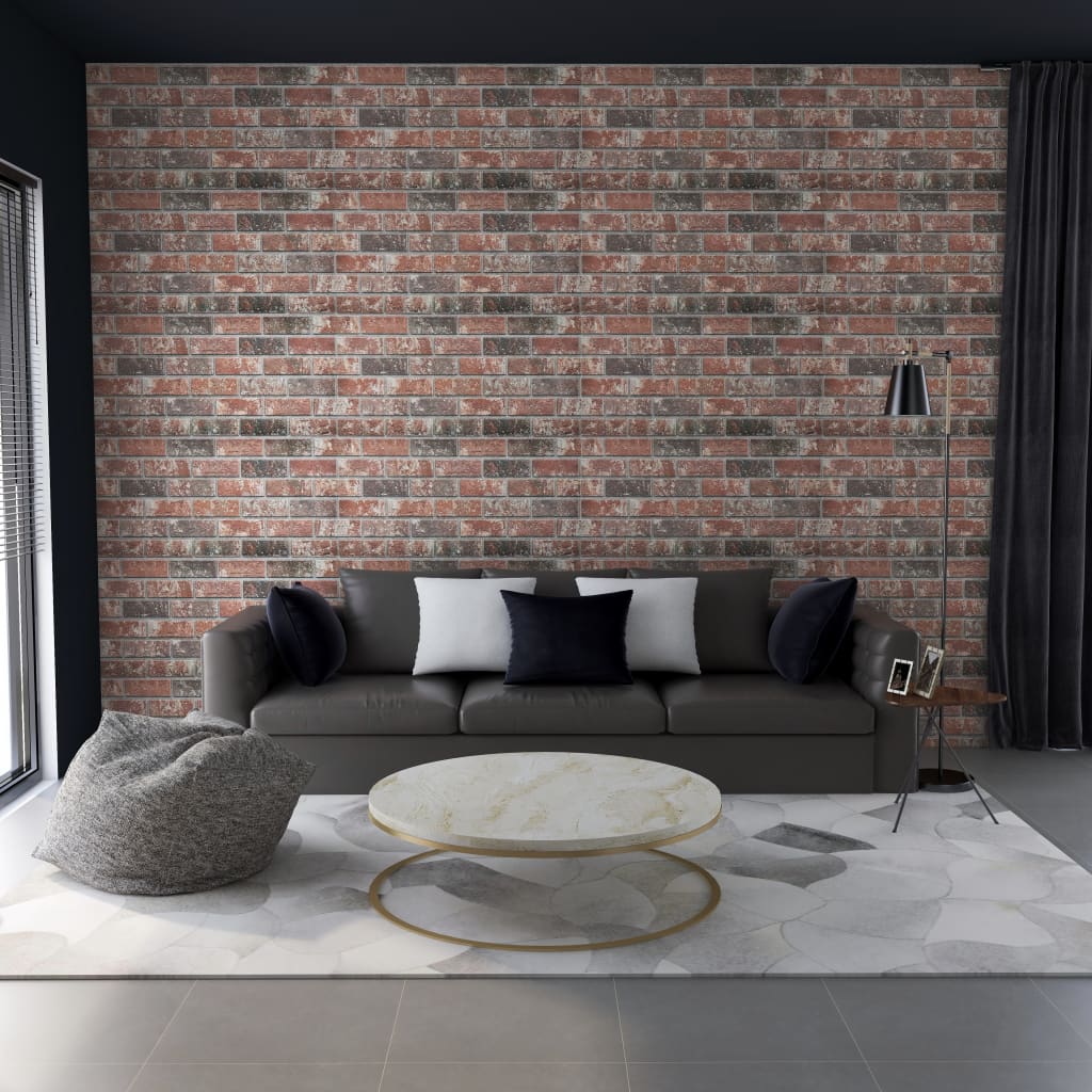 vidaXL Wall Paper 10 Pcs Waterproof 3D Wall Panel for Bedroom Kitchen EPS
