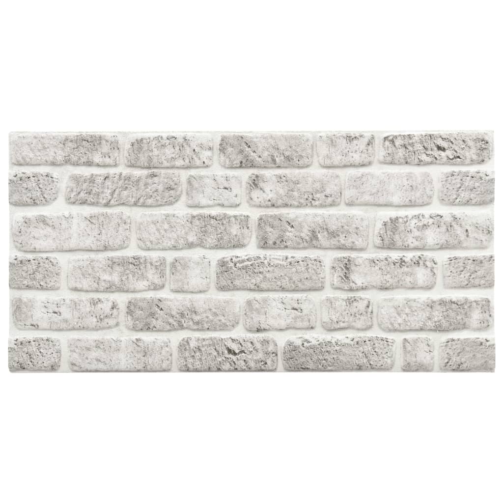 vidaXL Wall Paper 10 Pcs Waterproof 3D Wall Panel for Bedroom Kitchen EPS