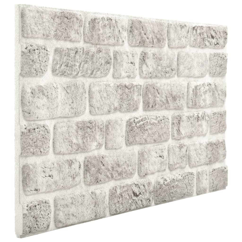 vidaXL Wall Paper 10 Pcs Waterproof 3D Wall Panel for Bedroom Kitchen EPS