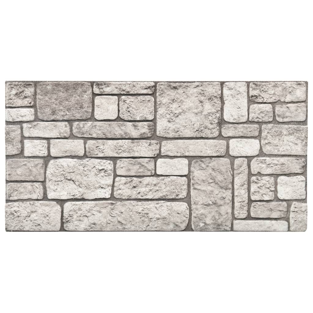 vidaXL Wall Paper 10 Pcs Waterproof 3D Wall Panel for Bedroom Kitchen EPS